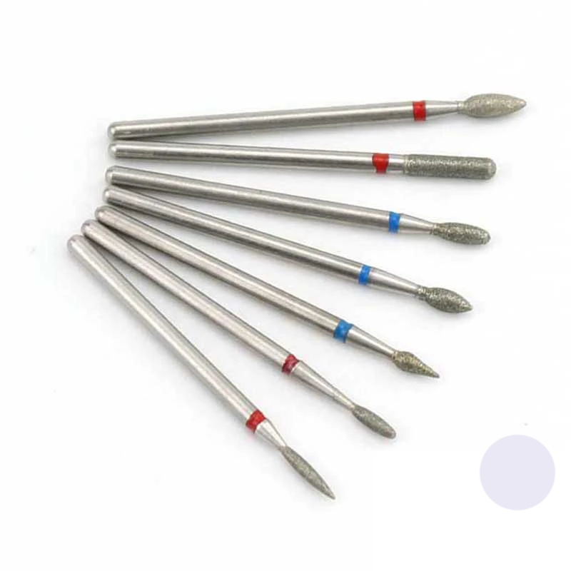 7-Piece Nail Drill Bit Set - Professional Nail Art & Cuticle Care