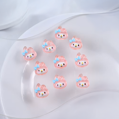 Sanrio 3D Decorations - 10PCS (Charm)