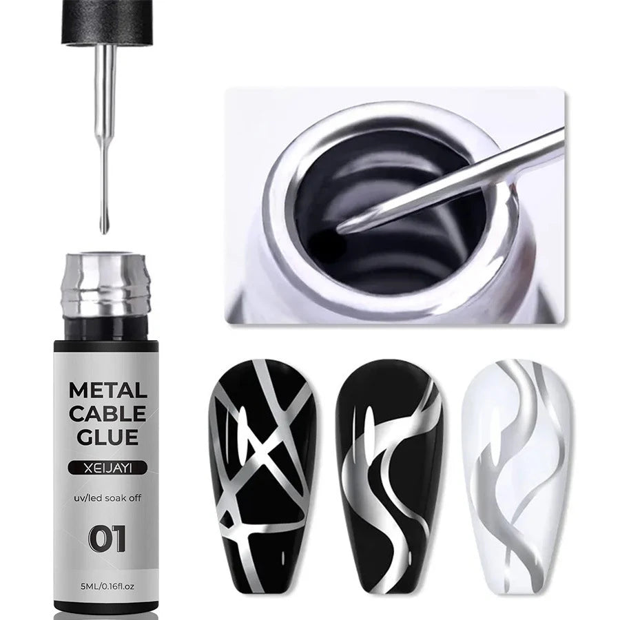 Metallic Gel Nail Polish - 5ML