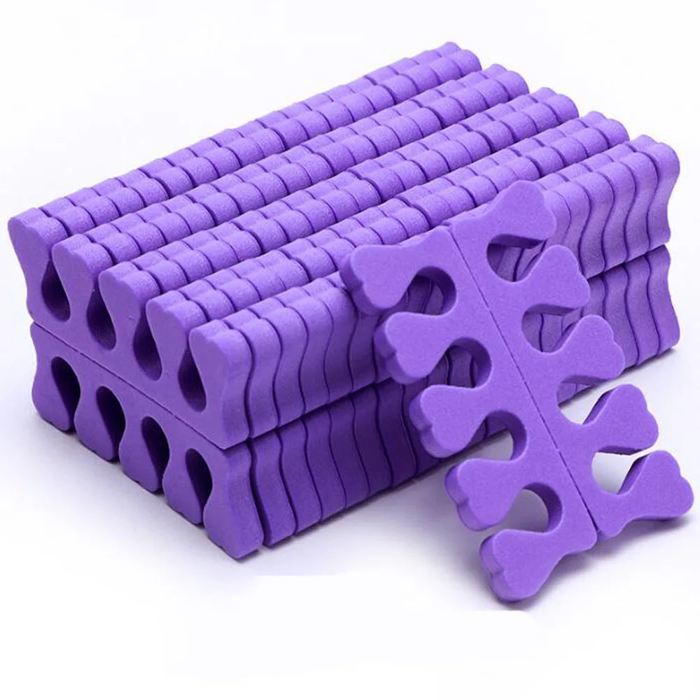 Foam Toe Separator Pack for Pedicure – 50 or 100 Pieces