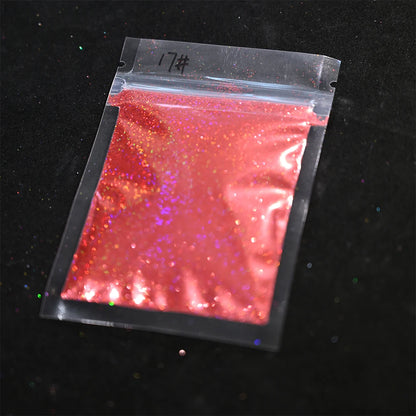 Polvo Holográfico para Uñas - Glitter (5g por Bolsa)