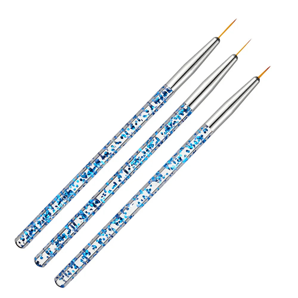 Ultra-Fine Precision Brush Set – 3 Pieces 