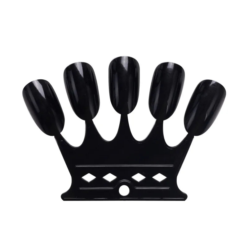 50-Piece Round Crown Nail Display Set