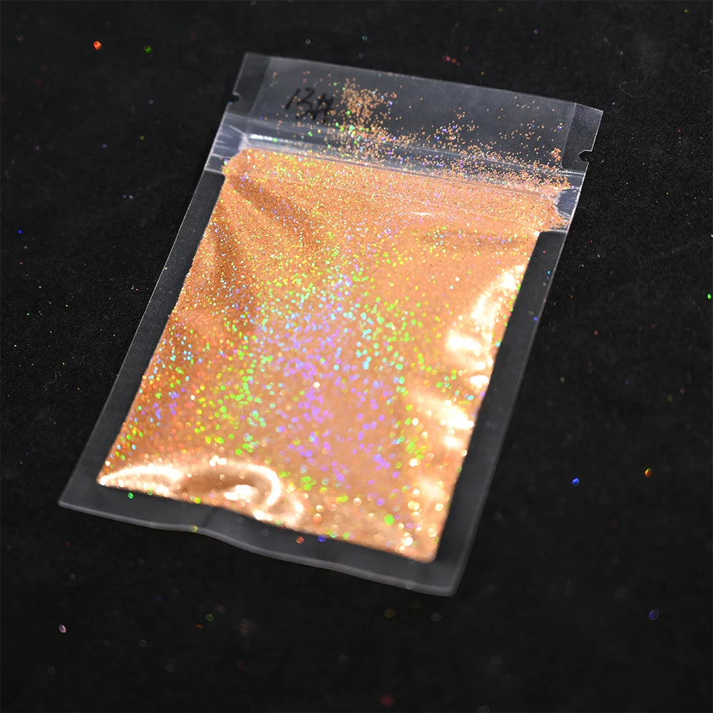 Polvo Holográfico para Uñas - Glitter (5g por Bolsa)