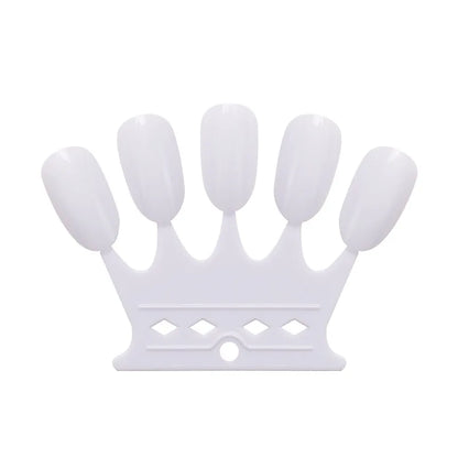 50-Piece Round Crown Nail Display Set