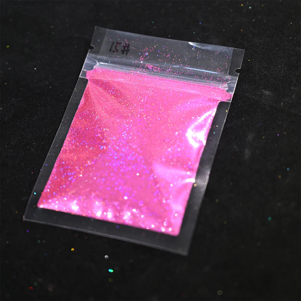 Polvo Holográfico para Uñas - Glitter (5g por Bolsa)