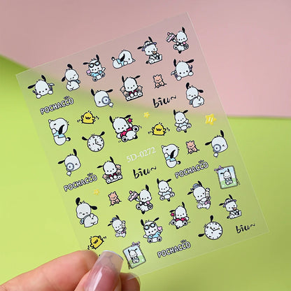 Sanrio 3D Nail Stickers - 1 Sheet