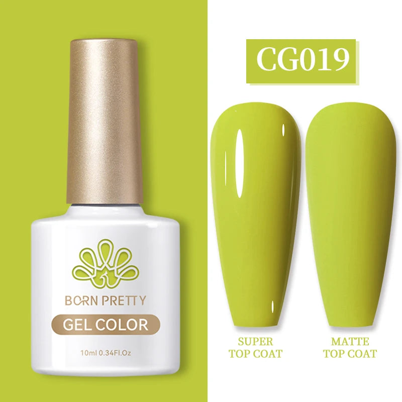 Fluorescent Semi-Permanent Gel Nail Polish - 10ml