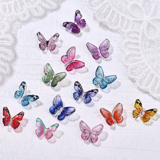 Pack of Butterfly Charms - 20 Units