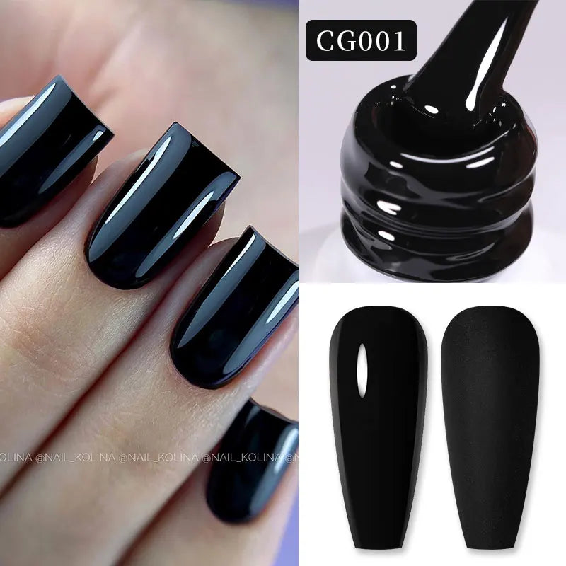 Semi-Permanent Nail Polish in Various Colors - 10ml