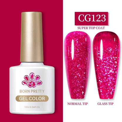 Esmalte Semi-Permanente con Glitter - 10ml