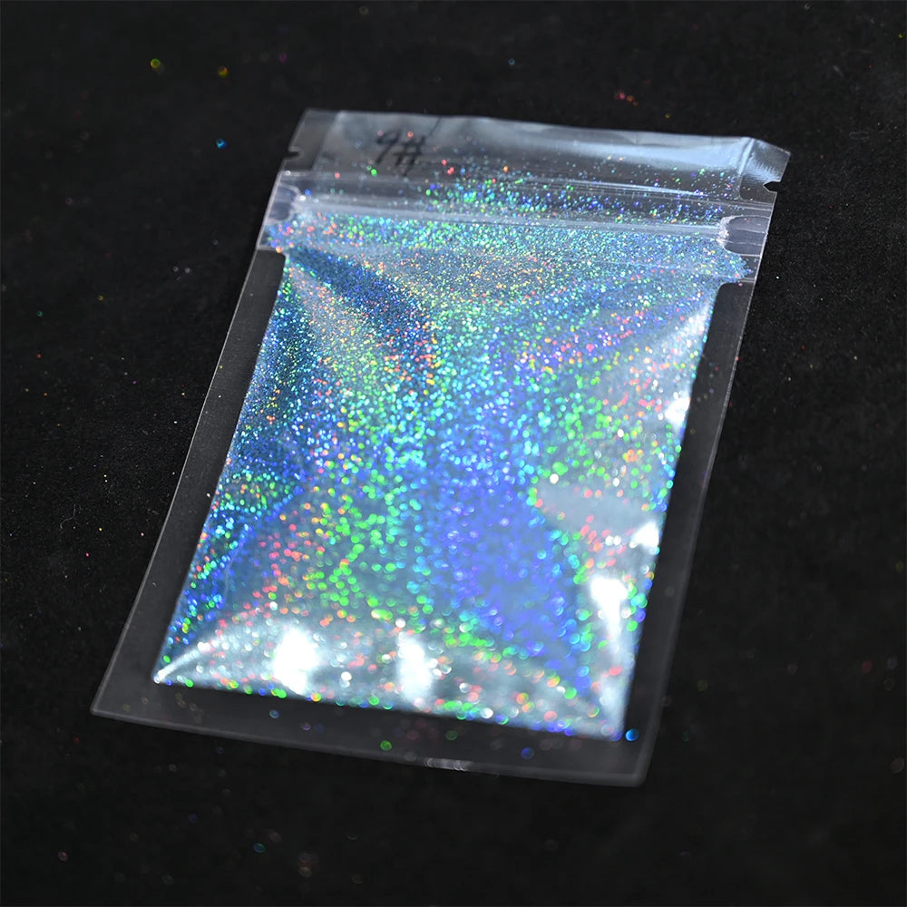 Polvo Holográfico para Uñas - Glitter (5g por Bolsa)