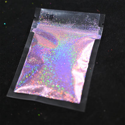 Holographic Glitter Powder for Nails – 5g Bag