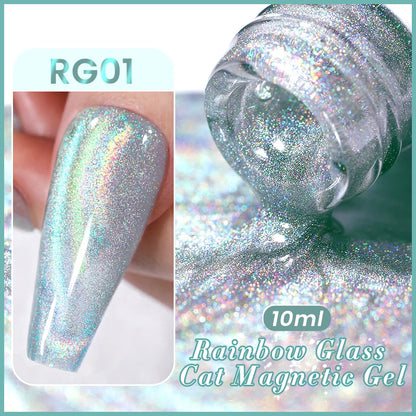 Esmalte Rainbow Espejo efecto Ojo de Gato -10ml