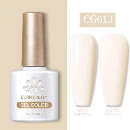 Semi-Permanent Gel Nail Polish in Pastel Colors - 10ml