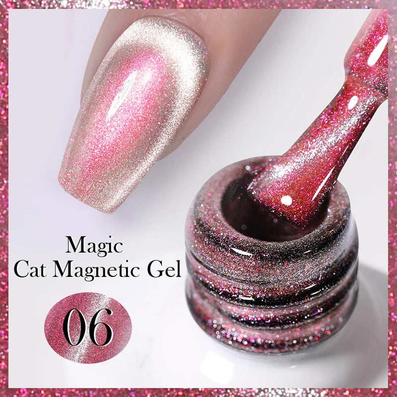 Magic Cat Eye Effect Nail Polish - 10ml