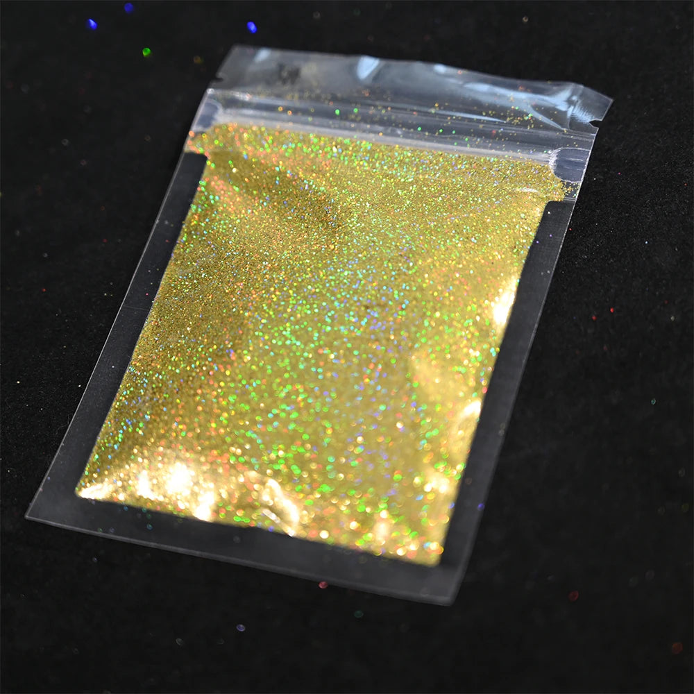 Holographic Glitter Powder for Nails – 5g Bag