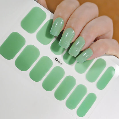 Uñas de Gel Semi-curadas en diferentes colores Neón