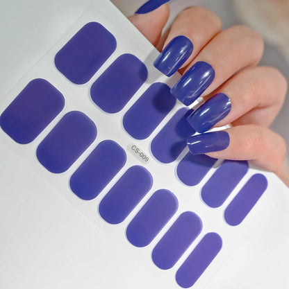 Uñas de Gel Semi-curadas en diferentes colores Neón