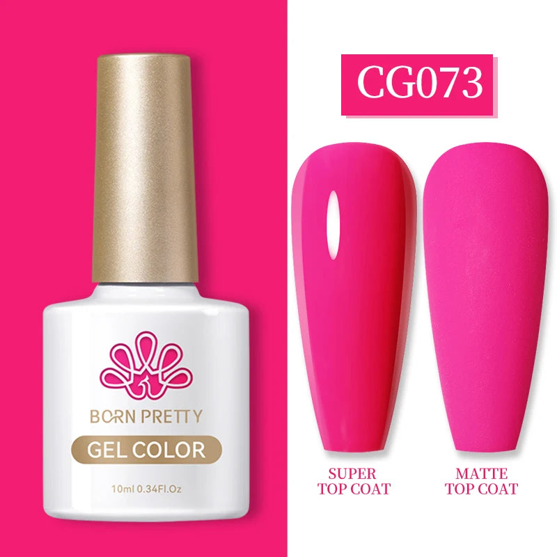 Fluorescent Semi-Permanent Gel Nail Polish - 10ml