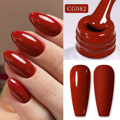 Semi-Permanent Nail Polish in Various Colors - 10ml