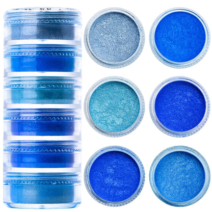 Glitter Powder Set – 5 Colors (2g per Jar)
