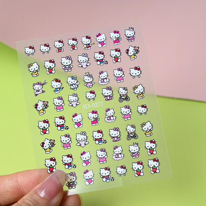 Sanrio 3D Nail Stickers - 1 Sheet