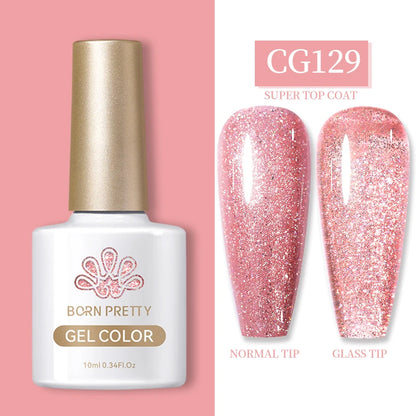 Esmalte Semi-Permanente con Glitter - 10ml