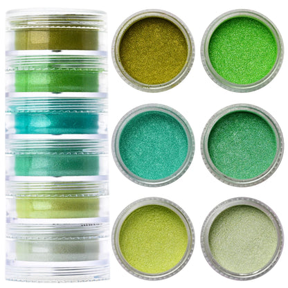 Glitter Powder Set – 5 Colors (2g per Jar)
