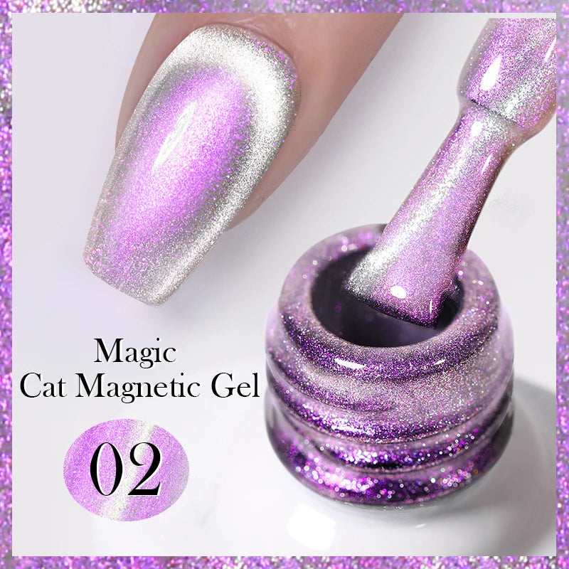 Magic Cat Eye Effect Nail Polish - 10ml