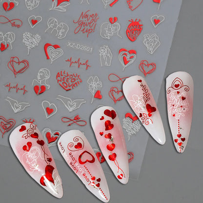 Valentine's Day Special Stickers Pack - 12 Sheets