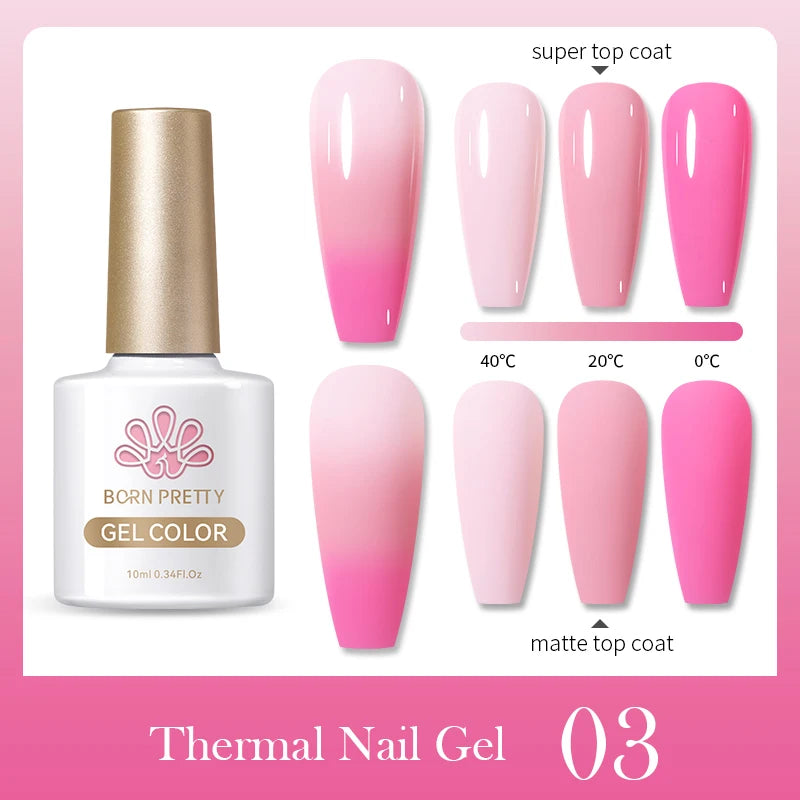 Thermal Gel Polish for Nails - 10ml