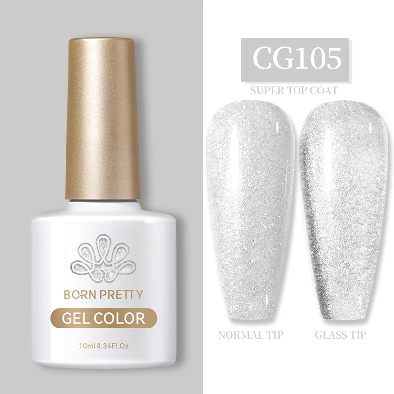 Semi-Permanent Glitter Gel Nail Polish - 10ml