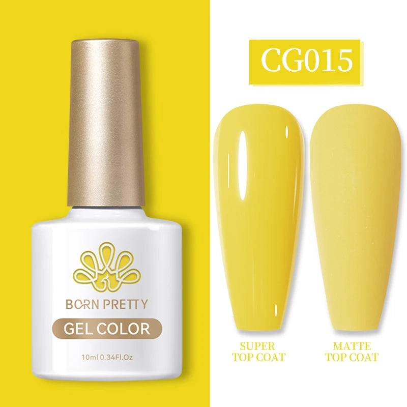 Fluorescent Semi-Permanent Gel Nail Polish - 10ml