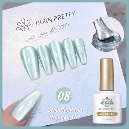 Moonlight Cat Eye Effect Nail Polish - 10ml