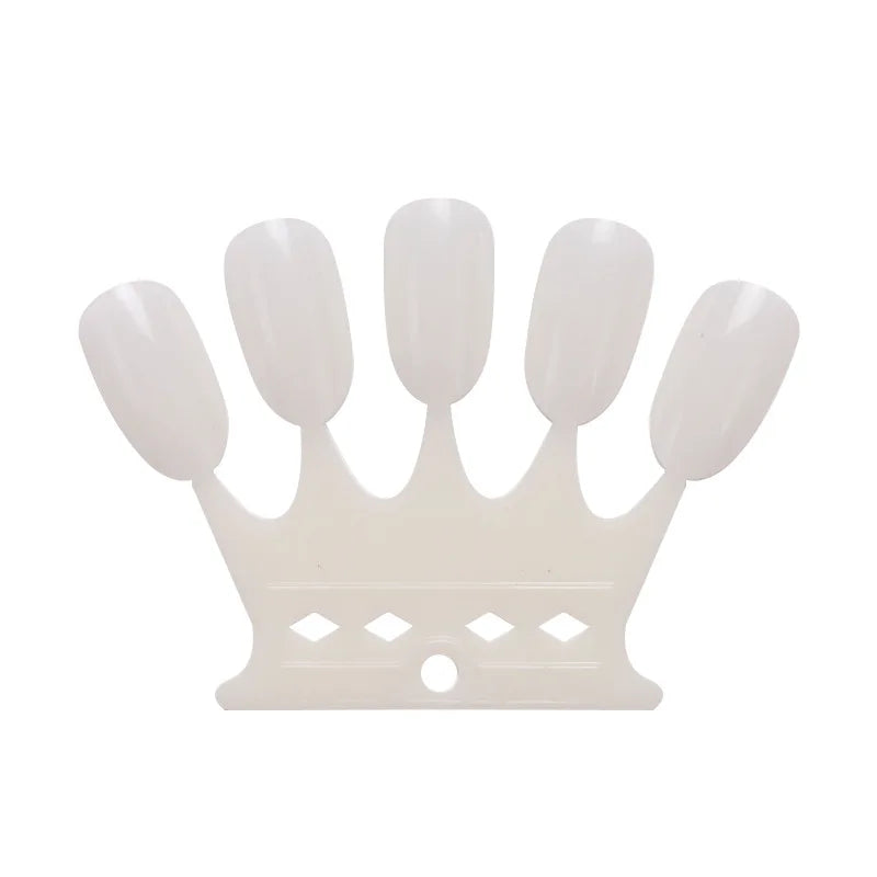 50-Piece Round Crown Nail Display Set