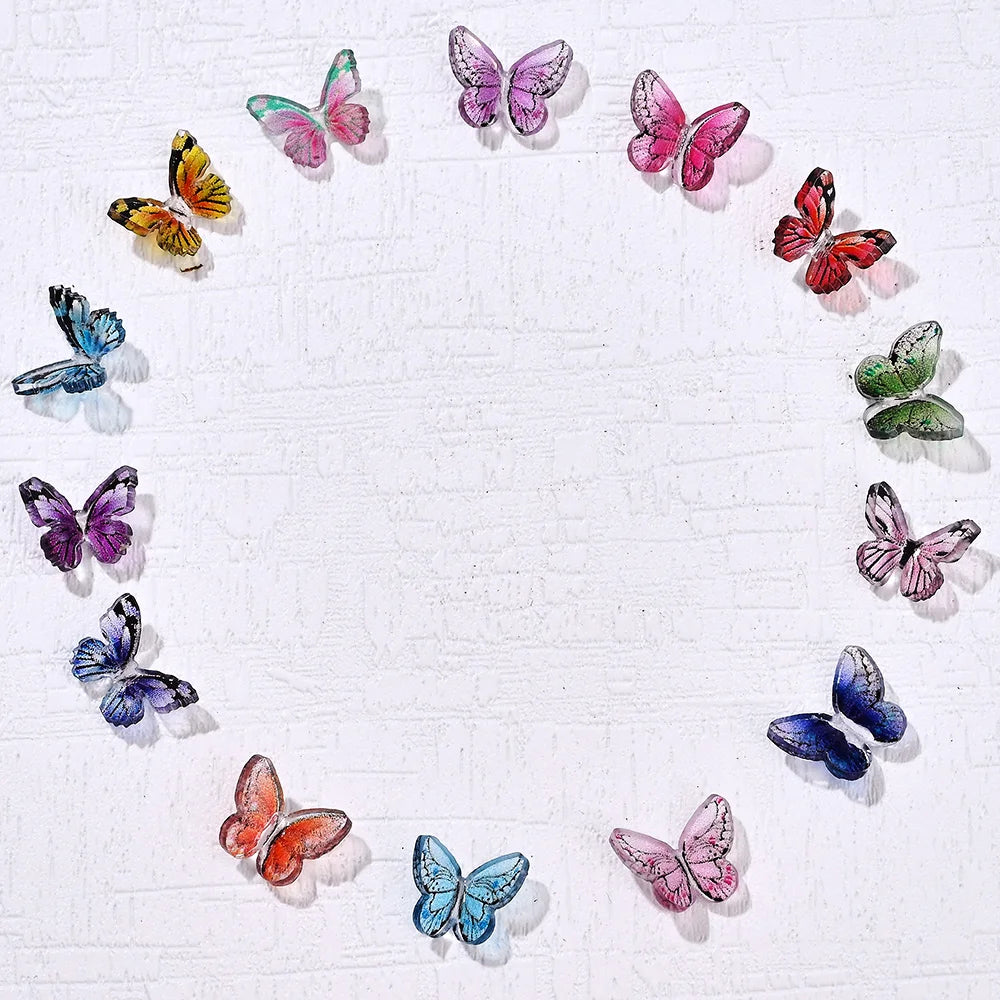 Pack of Butterfly Charms - 20 Units