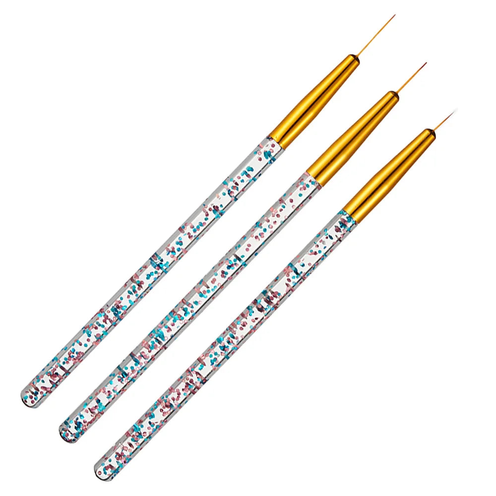 Ultra-Fine Precision Brush Set – 3 Pieces 