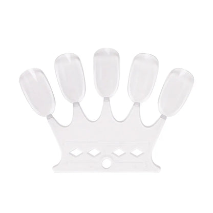 50-Piece Round Crown Nail Display Set