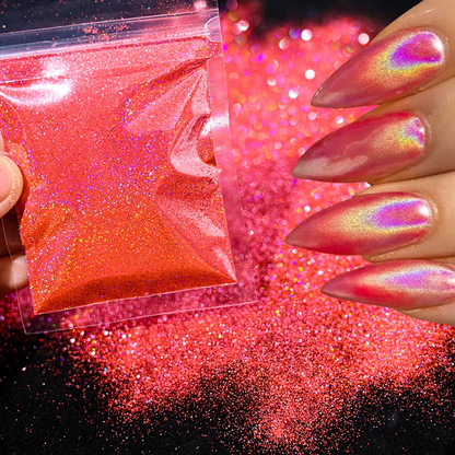 Holographic Nail Powder - Glitter (10g per Bag)