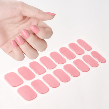 Semi-Cured Gel Nails in Various Colors