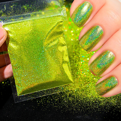 Holographic Nail Powder - Glitter (10g per Bag)